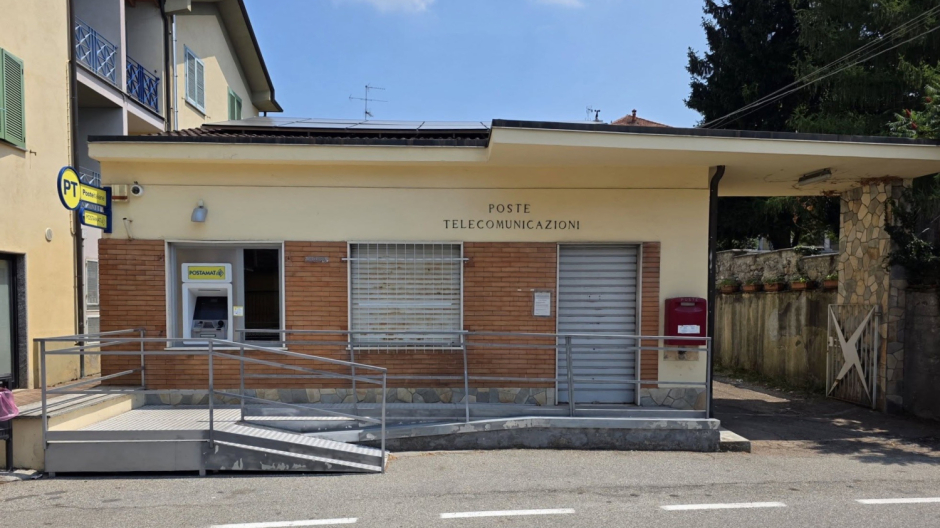 Invorio, ufficio postale chiuso per lavori